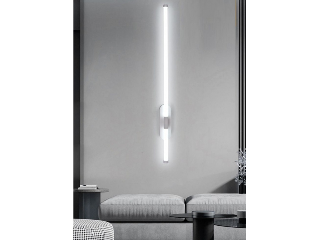 Lampada applique per specchio bagno led 9w onda design moderno
