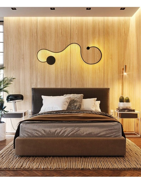 Lampadari moderni bronzo per camera da letto 