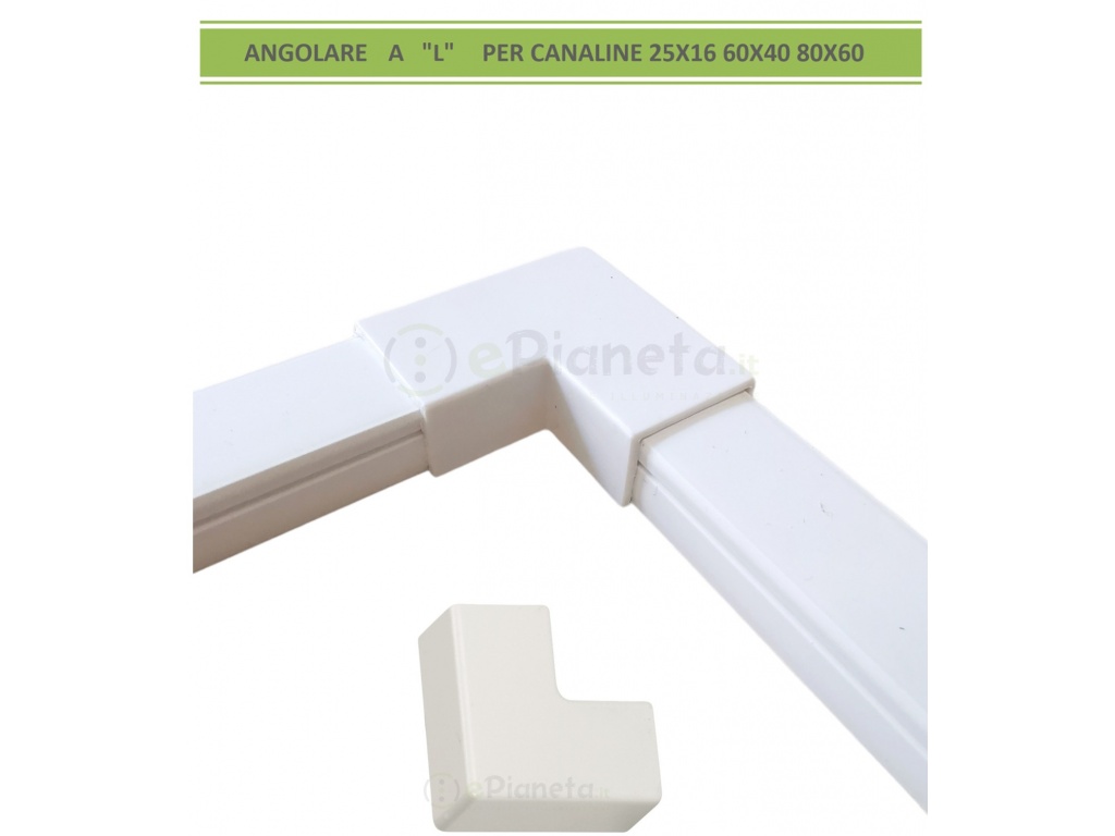 2mt Canalina adesiva 25x16 mm per cavi elettrica in plastica passacavi  bianco coprifili a parete con copertura