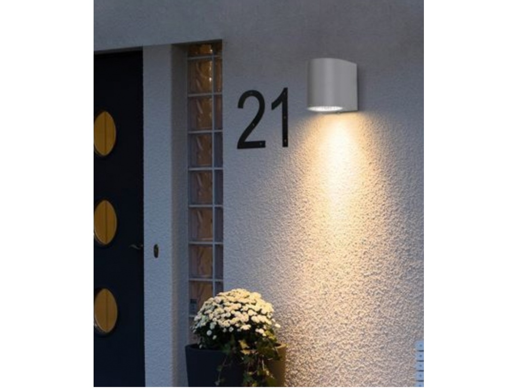 Applique LED lampada parete muro gesso doppia emissione GU10 luce ingresso  230V
