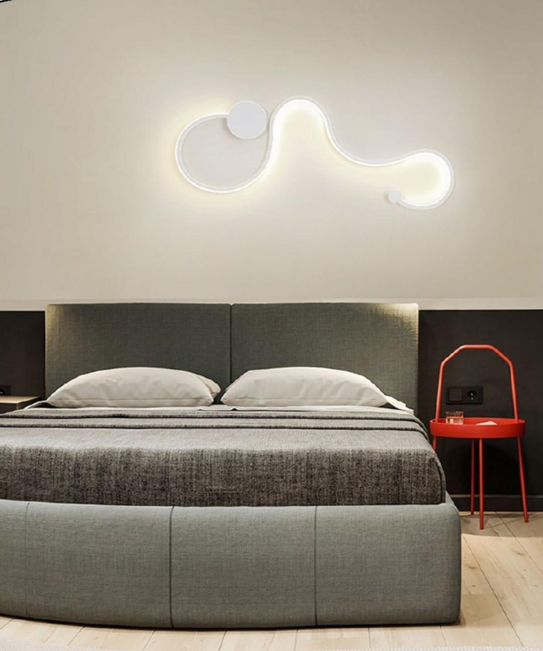 Applique parete luce LED 20W soggiorno salotto lampada moderna da muro 230V